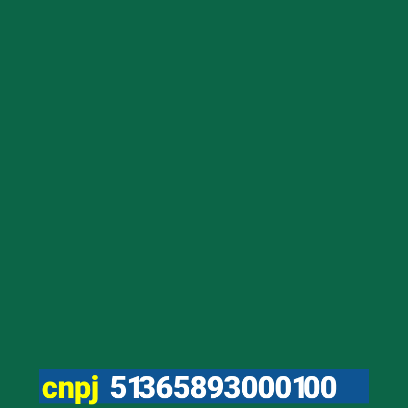 cnpj 51365893000100